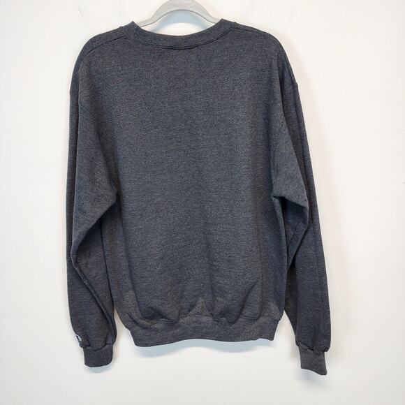 Southeastern University Crewneck Sweatshirt Size M Gray Gorp Casual Champion - Picture 2 of 10